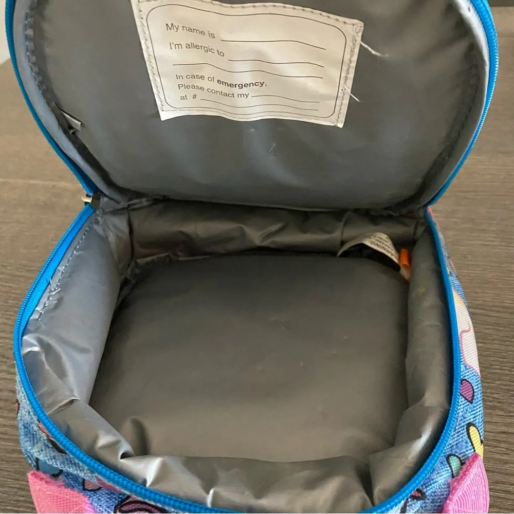 Jojo Siwa Nickelodeon girls Backpack Style Back to School Picnic Party Lunchbox